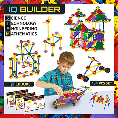 Fun Educational Building Blocks Toy Set for Boys and Girls