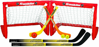 Franklin Sports NHL Mini Hockey 2-In-1 Set