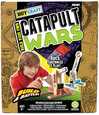Boy Craft Catapult Wars by Horizon Group USA