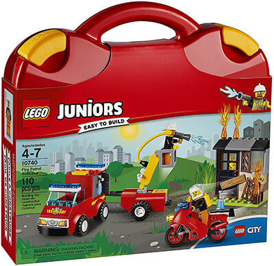 LEGO Juniors Fire Patrol Suitcase 10740