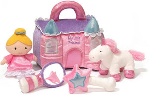 Baby GUND Princess Castle Stuffed Plush Playset