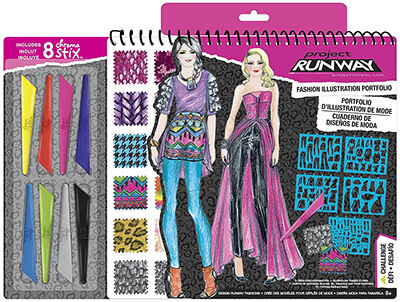 Fashion Angels Project Runway Fashion Illustration Portfolio