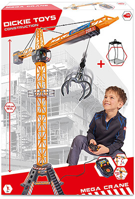 Dickie Toys 48 Mega Crane Playset