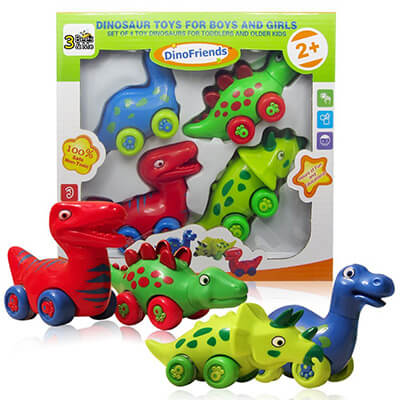 Set of 4 Toy Dinosaur