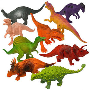 Prextex Realistic Looking 7 Dinosaurs Pack