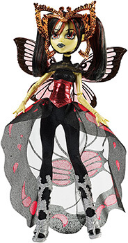 Monster High Boo York Gala Ghoulfriends Luna Mothews Doll