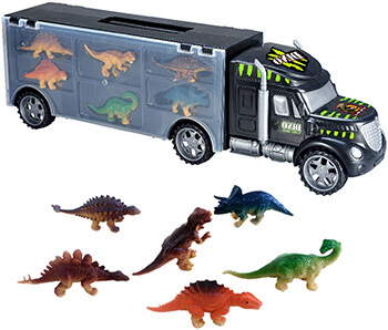 Megatoybrand Dinosaurs Transport Car Carrier Truck Toy