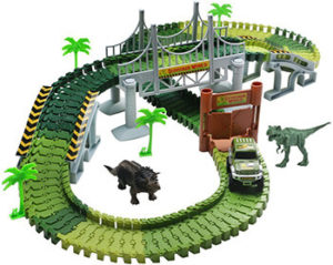Lydaz Race Track Dinosaur World Bridge Create A Road