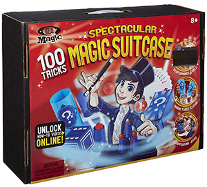 Ideal 100-Trick Spectacular Magic Show Suitcase